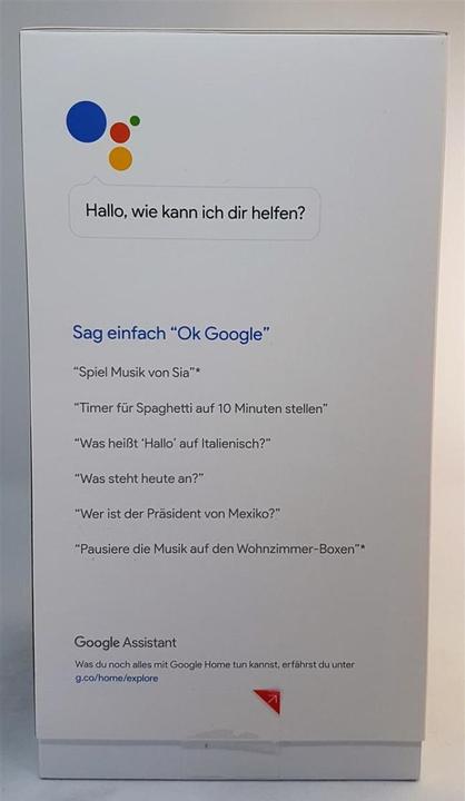 Actual product image Google Home (IFTTT, Google Assistant)