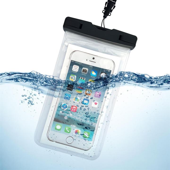 Image du produit Hurtel Pochette téléphone étanche pour piscine transparente (Smartphones jusqu'à 6,5 pouces)