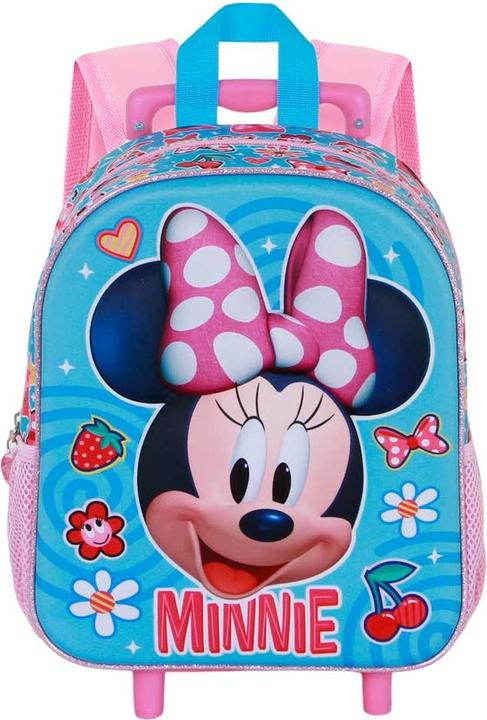 Immagine prodotto Karactermania Small 3D Backpack with Wheels Happiness