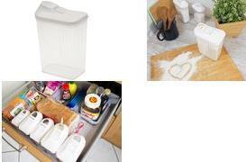 Productafbeelding keeeper Voorraadpot Bulk Container 1 l 11x6,5x19cm wit (1 l)