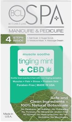 Image du produit Bcl Spa Tingling Mint 4 Step System (Bain de pieds, Masque de pied, 20 ml)