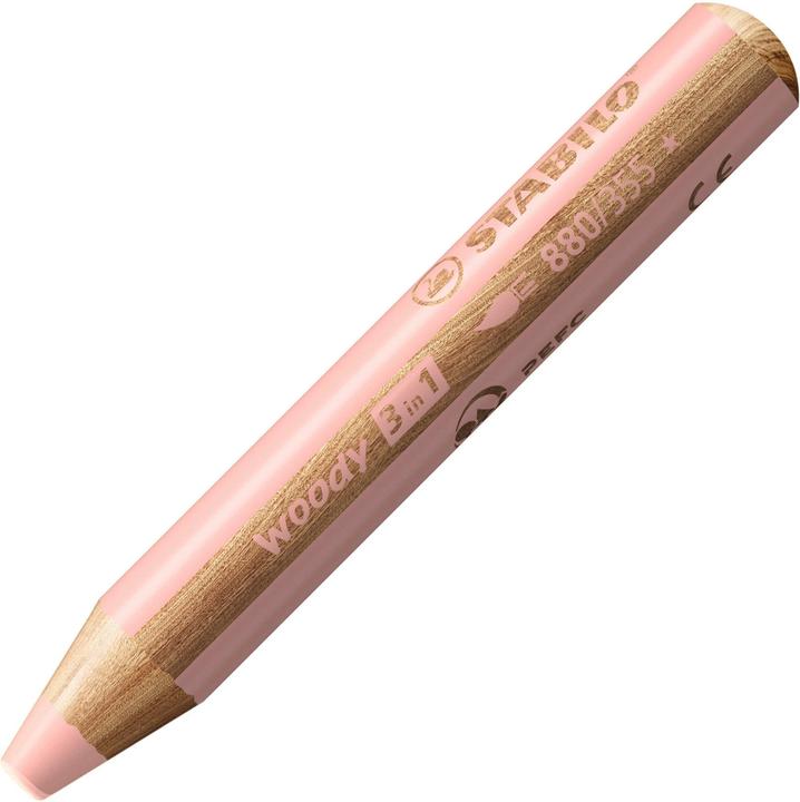 Image du produit STABILO woody 3 en 1 crayon de couleur (Abricot, 1 x)