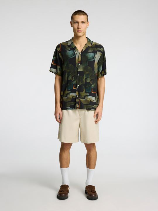 Image du produit Selected Homme Gemustertes Kurzarmhemd (S)