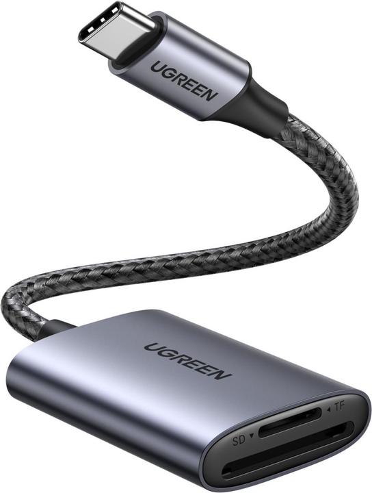 Actual product image Ugreen USB-C Card Reader CM401 (USB-C 3.2 Gen 1)