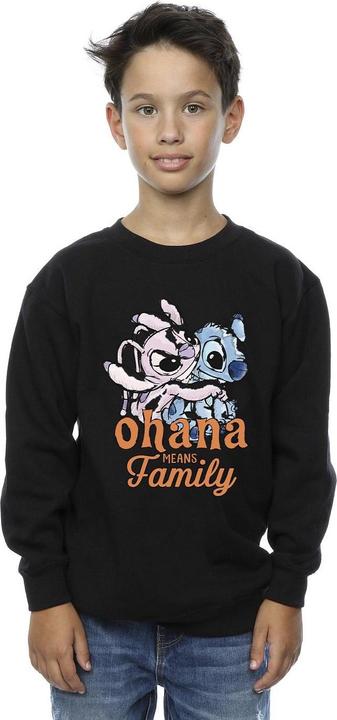 Produktbild Disney Lilo And Stitch Ohana Angel Hug Sweatshirt Jungen (104)
