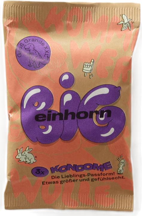 Produktbild Einhorn Condoms Big (3 Stk.)