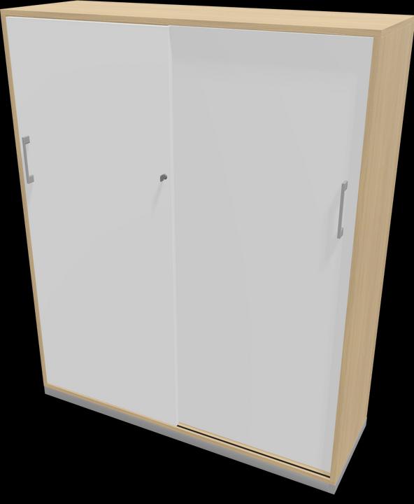 Image du produit Narbutas Choice Armoire à portes coulissantes (120 x 40 x 146,5 cm)