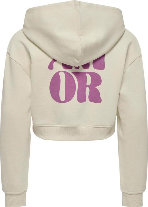 Actual product image Only Normal geschnitten Rundhals Gerippte Ärmelbündchen Tief angesetzte Schulter Sweatshirt Sweatshirt (158)