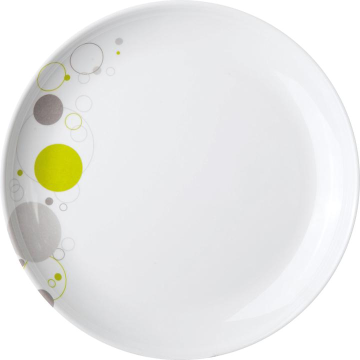 Produktbild Brunner 0830155N.C7B Geschirr-Set Space 16 tlg., Weiss/Grau/Grün (16 Stück)