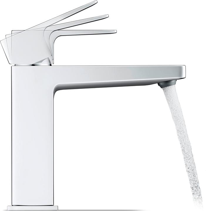 Produktbild Duravit Manhattan Einhebel-Waschtischmischer, Ausladung 129 mm, mit Ablaufgarnitur, MH1020001