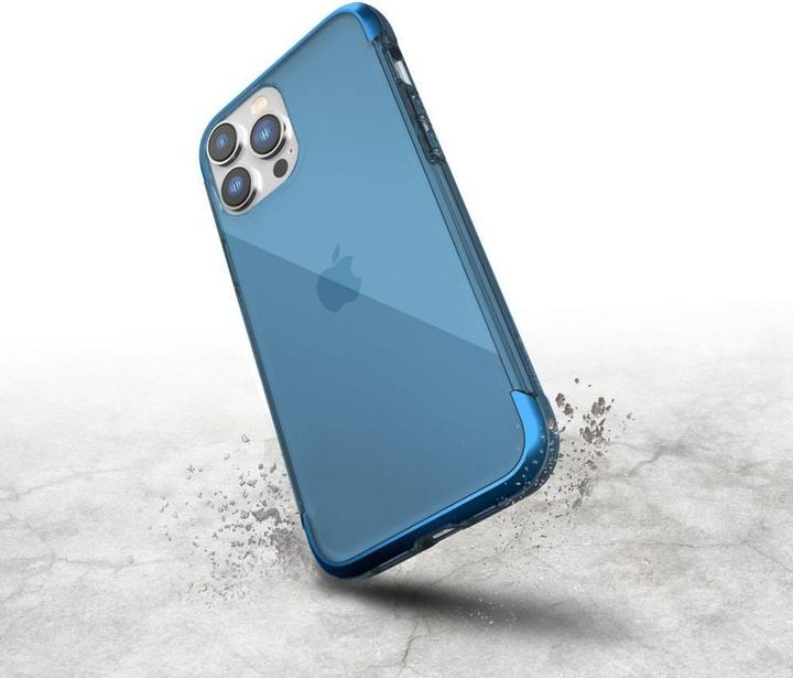 Actual product image X-Doria Raptic Air Case for iPhone 14 Pro Armor Cover, Blue (Apple iPhone 14 Pro)