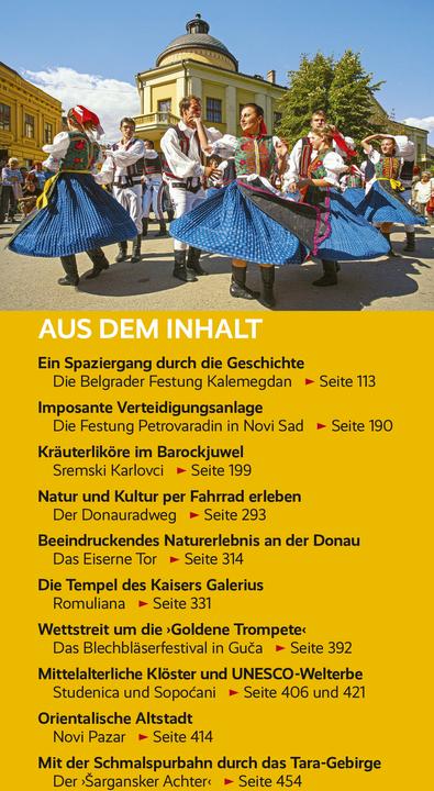 Produktbild Reiseführer Serbien (Deutsch, Birgitta Gabriela Hannover Moser, 2024)