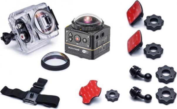 Actual product image Kodak PIXPRO SP360 Aqua action sports camera 12.76 MP CMOS 25.4 / (1 / 2.33 inch) WLAN (30p, Wi-Fi)