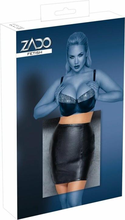Actual product image Zado Leather mini skirt XS (XS)