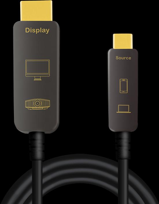 Produktbild LogiLink USB 3.2-Kabel USB-C/HDMI 15m (15 m, HDMI)