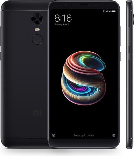 Produktbild Xiaomi Redmi 5 Plus (64 GB, Black, 5.99", Hybrid Dual SIM, 12 Mpx, 4G)