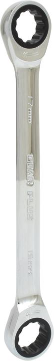 Produktbild BRW Doppel-Ratschenringschlüssel (17 mm, 19 mm)