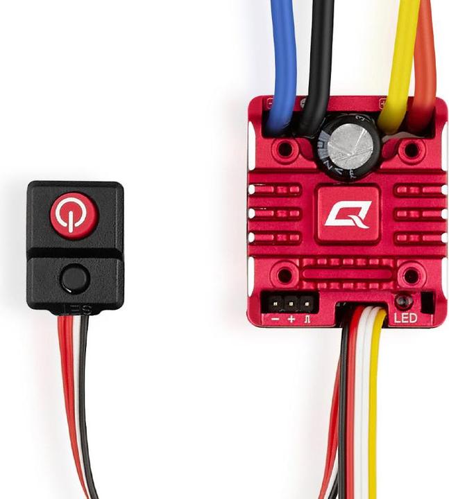 Produktbild Hobbywing Brushed Regler QuicRun WP1080-G2 Crawler 80A, 2-3S