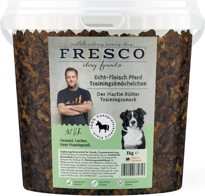 Actual product image Fresco Treat Martin Rütter Training Knuckles Horse, 1 kg (Adult, 1 pcs., 1096 g)