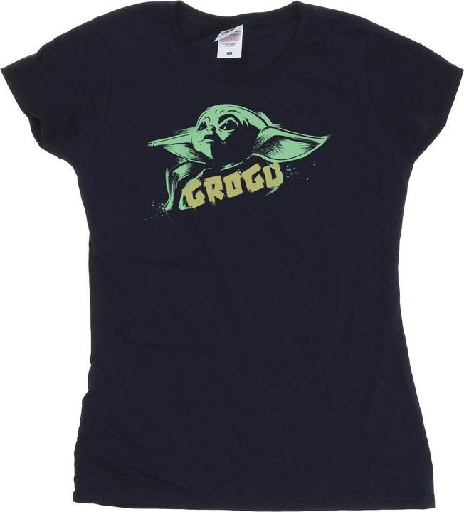 Star Wars The Mandalorian Grogu The Child Splat TShirt (L)