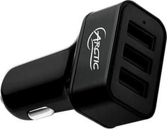 Immagine prodotto Arctic Caricatore da auto 7200, caricatore da auto USB a 3 porte.