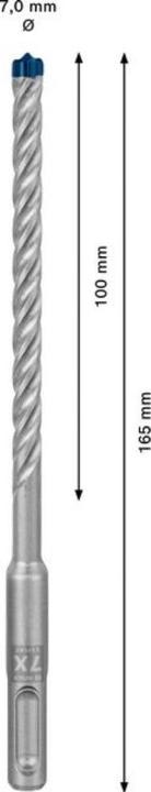 Productafbeelding Bosch Professional Zubehör Expert SDS plus-7X klopboormachine, 7 x 100 x 165 mm (7 mm)