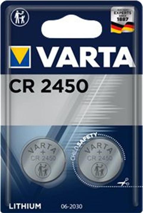 Varta Electronics CR2450 (2 Stk., CR2450, 560 mAh)