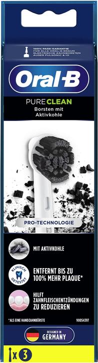 Produktbild Oral-B Pure Clean Aktivkohle (3 x)