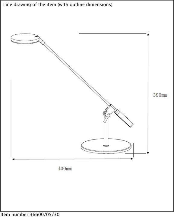 Actual product image Lucide Stratos (425 lm)