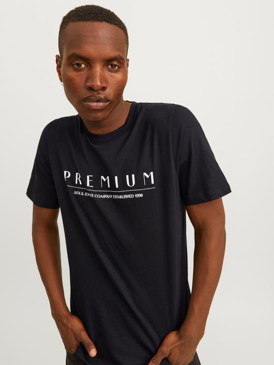 Actual product image Jack & Jones Printed O-Neck T-shirt T-shirt (S)