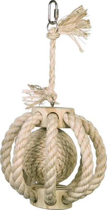 Actual product image Nobby Cage Toy, climbing ring with ball