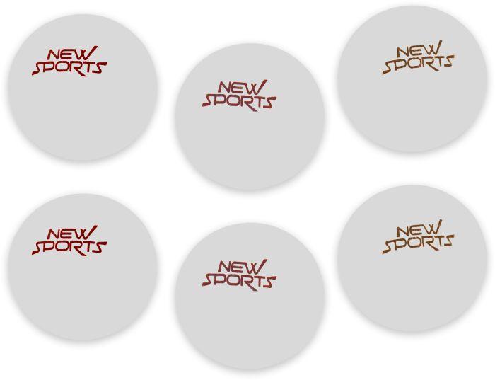 Immagine prodotto New Sports Palline da ping pong 6 pezzi, bianche (6 pz.)