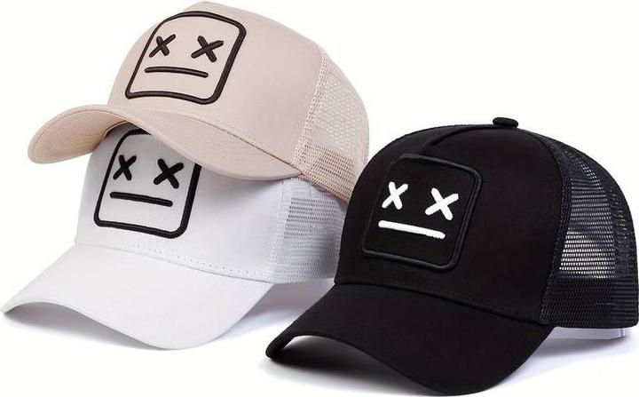 Produktbild PhoneLook Baseballkappe aus atmungsaktivem Mesh Unisex Trucker Cap mit Trendmotiv