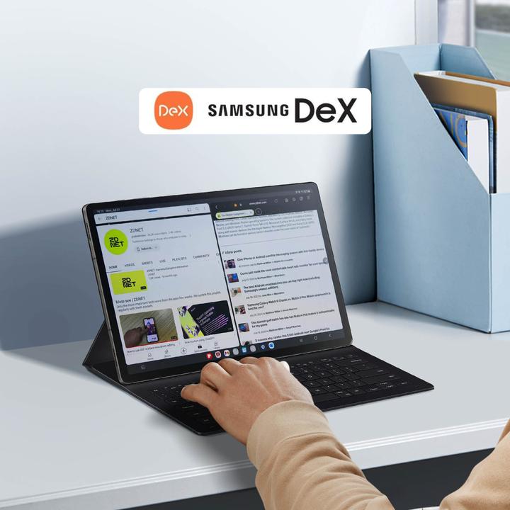 Image du produit Samsung Book Cover Keyboard Slim (ING. Int., Galaxy Tab S9 Plus)