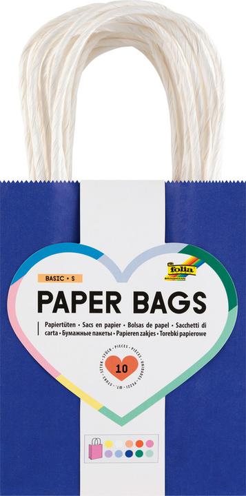 Folia Papiertüten S BASIC, aus 110g/m² Kraftpapier