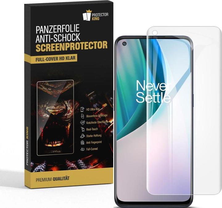 Actual product image Protectorking 2x Panzerfolie Anti-Shock HD Klar (2 Piece, OnePlus North N10)