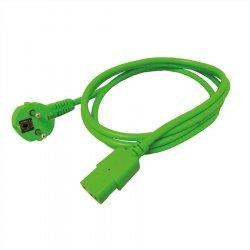 Actual product image Roline Power cable CEE 7/7 (M) angled to IEC 60320 C13 straight (1.80 m)