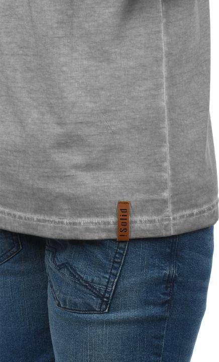 Immagine prodotto Solid Tino T-Shirt A Maniche Corte Maglietta Da Uomo Con Collo A V In Cotone 100% (S)