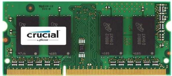 Immagine prodotto Crucial Laptop Memory (1 x 4GB, 1600 MHz, DDR3-RAM, SO-DIMM)
