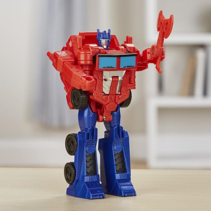 Actual product image Hasbro Energon Axe Attack Optimus Prime