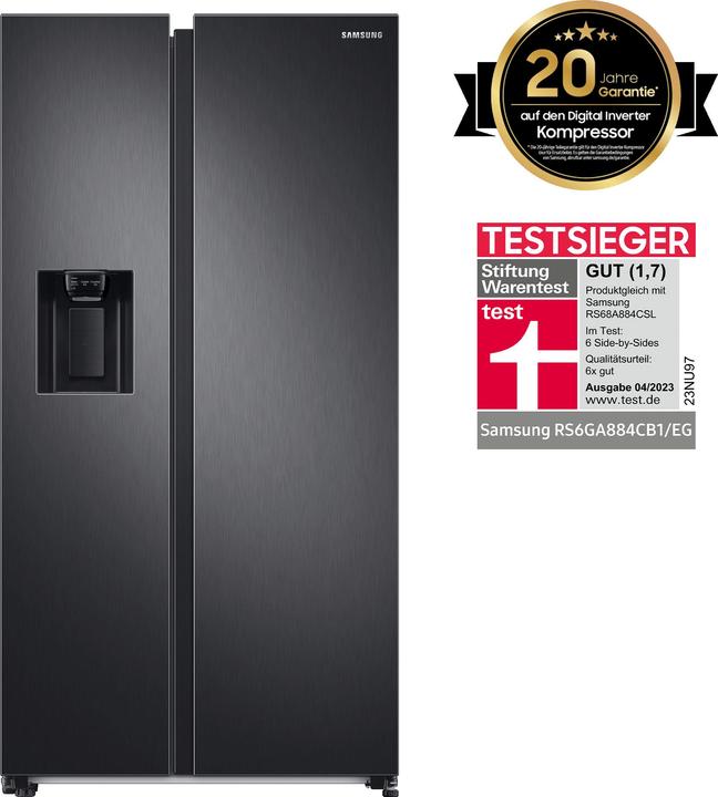 Produktbild Samsung Sams SideB RS6GA884CB1/EG C bk (635 l)