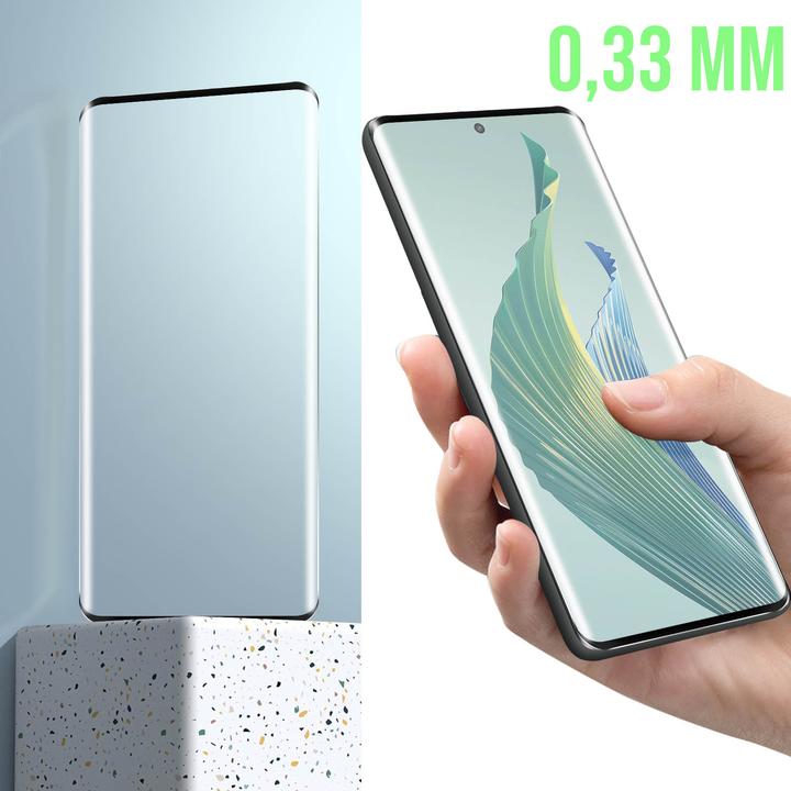 Image du produit Avizar Film de protection d'écran en verre de dureté 9H (1 pièce(s), Honor Magic5 Pro)