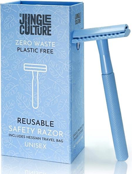 Produktbild Jungle Culture - Wiederverwendbarer Rasierhobel in Blau
