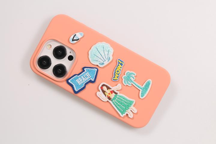 Produktbild PhoneLook Sticker Aufkleber für Handy/Tablet/Computer 3D gestickt ROCKET Sticker