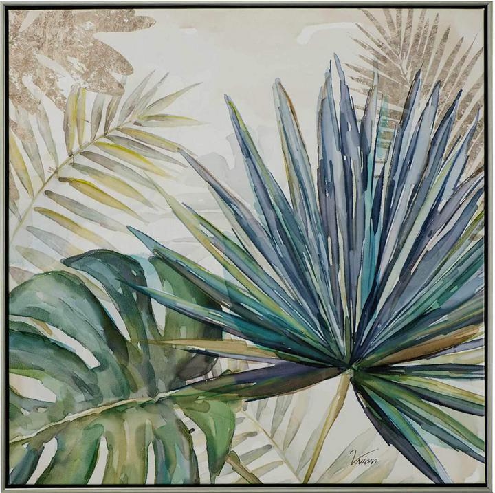 Actual product image imageland Painting 62,5x62,5 cm NEW Colourful ferns (62 x 62 cm)