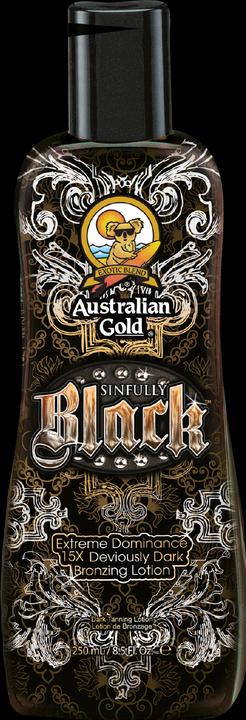 Actual product image Australian Gold Sinfully Black Bronzing Lotion 250 ml (Self tanning foam, 250 ml)