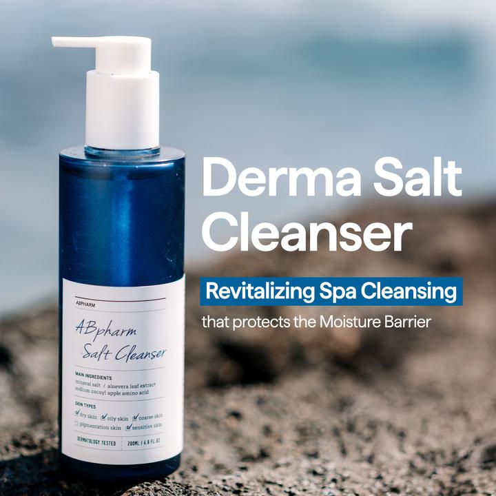 Actual product image Abpharm Derma Salt Cleanser (Cleansing Foam, 200 ml)