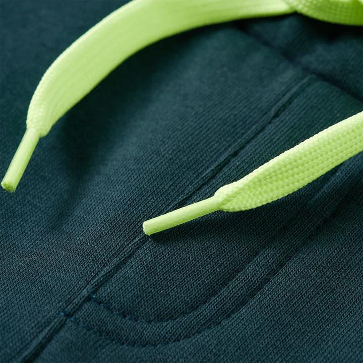 Actual product image VidaXL Children's tracksuit bottoms with drawstring Moss green 116,Colour (116)