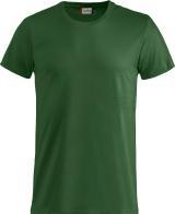 T-Shirt Clique Basic-T 029030, Baumwolle, flaschengrün, Grösse L (L)
