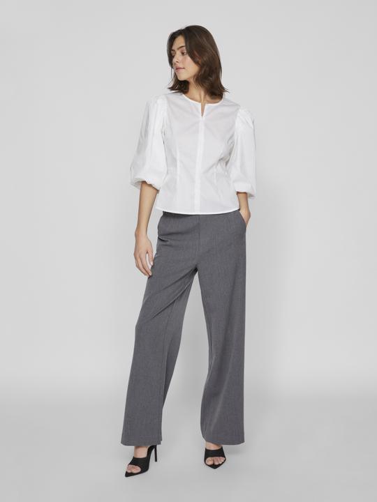 Image du produit Vila Pantalon taille haute à jambe large (40)